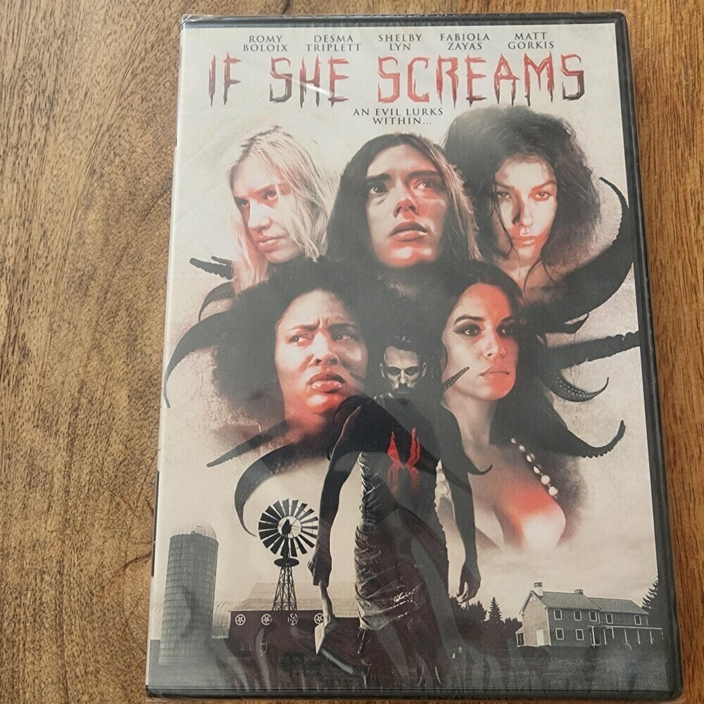 If She Screams DVD Horror Movie Widescreen Echo Bridge Desma Triplett NR